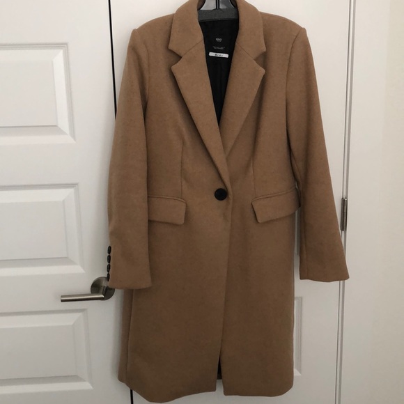 Mango Jackets & Blazers - Mango Camel Coat - Small